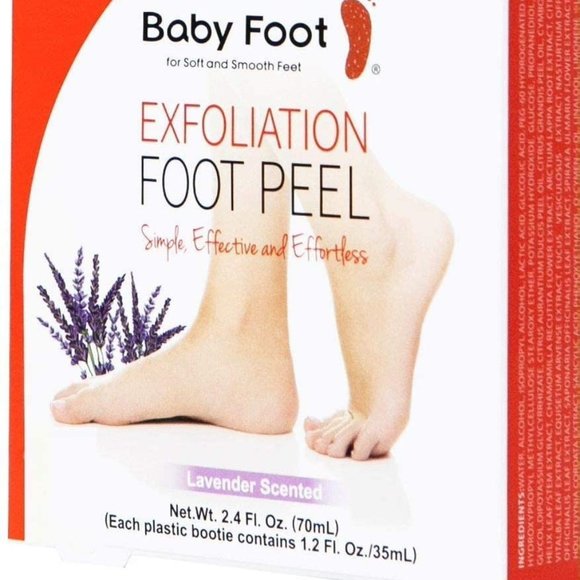 *Sold* Baby Foot Exfoliating Foot Booties for Peel 2.4 fl oz New sealed Box - Picture 12 of 16